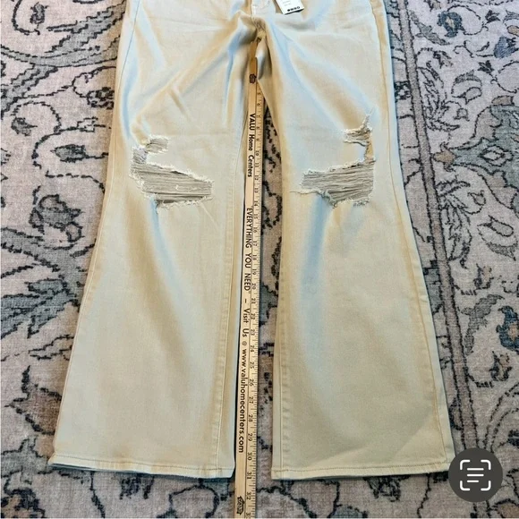 Judy Blue Tan Bone Garment Dyed High Waist Jeans JB88823 C-CO Women Sz. 18W NWT - Picture 8 of 8